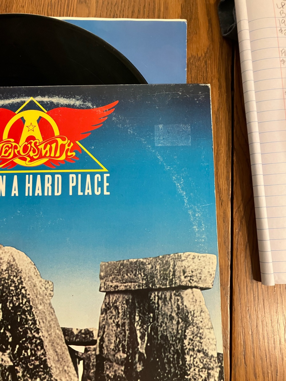 Vintage 1982 Aerosmith “Rock In A Hard Place” #FC 38061 Columbia First Pressing - Picture 3 of 9